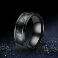 + Prstenje za žene djevojke mat svileni uzorak umetnut rhinestones legura za muškarce fini nakit prijatelji prstenje za dječake Pokloni