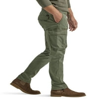 Muške teretne hlače uobičajenog kroja u obliku slova A sa skrivenim džepom za mobitel, veličine 30-42