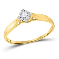 1 12-inčni dijamantni prsten za obećanje