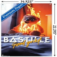 Zidni poster Bastille-dobra tuga s gumbima, 14.725 22.375