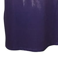 Ženski proljetni topovi košulja bez rukava Gornji dijelovi s naramenicama osnovni vrhovi Ležerne haljine s izrezom i džepovima u