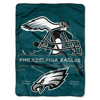 Philadelphia Eagles The Northwest Company 60 80 Prestige Raschel pokrivač - nema veličine