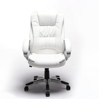 Ergonomska izvršna uredska stolica - 92216-bijela boja