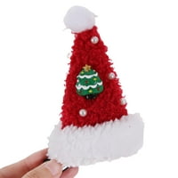Crtani Božićni Stereo kopče za kosu Djeda Mraza božićni kostim pokrivala za glavu za žene tema zabave neklizajući pribor