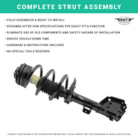 Unity Automotive Front s dva kotača Kompletni komplet Strogosti za skupštinu 2012- Ford Focus, 2-11085-11086-001