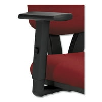 Stolna stolica s mrežastim naslonom serije Ach, može izdržati do 1 kg, crno sjedalo, crni naslon, crna baza