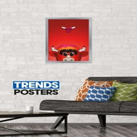 Chicago Bulls - S. Preston maskota Benny Wall Poster, 14.725 22.375