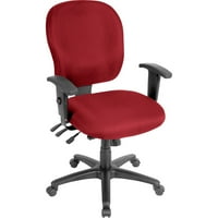Donja, podesiva dizajnerska Stolna stolica s vodopadom, svaka, prava crvena