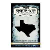 Zaštitni znak ahead, Teksas platnena umjetnost iz ahead