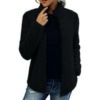 Ženska Moda dugih rukava udobni široki vrhovi dugi kaput s džepovima Bluza