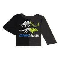 Majica s dugim rukavima Dinosauri za dječake u Mumbaiju