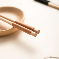 Šiljasti štapići od bukve osnovne boje u japanskom stilu Kućni matirani štapići za odrasle praktični štapići za sushi
