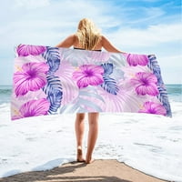 Ručnik ručnik za plažu od mikrovlakana ultra lagani ručnik za kupanje s boemskim afričkim uzorkom pokrivač za plažu otporan na pijesak