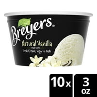 Breyers sladoled prirodni zalogaj za vanilije