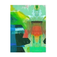 Kartissijeva slika apstraktni udarac iz na platnu