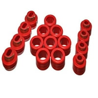 Poliuretanske čahure za pričvršćivanje karoserije u crvenoj boji od 3.4131 mm prikladne su za odabir: 2000-m, 1992 - M10