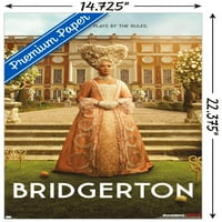Netflee Bridgerton: kraljica sezone zidni poster na jednom listu, 14.725 22.375