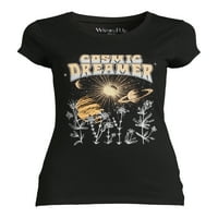 Grafička majica Cosmic Dreamer Junior s kratkim rukavima