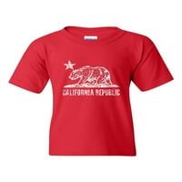 - Majice i majice za velike djevojke - kalifornijski medvjedić