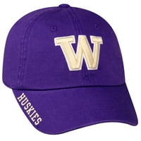 Muški vrh svijeta Purple Washington Huskies Team Color oprani podesivi šešir