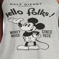 Disney Mickey Mouse ženski i žena plus kratka pidžama, 2-komad